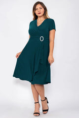 R&M Richards 1149W Short Plus Size Dress