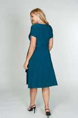 R&M Richards 1149W Short Plus Size Dress