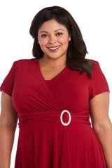 R&M Richards 1149W Short Plus Size Dress