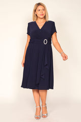 R&M Richards 1149W Short Plus Size Dress