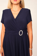 R&M Richards 1149W Short Plus Size Dress