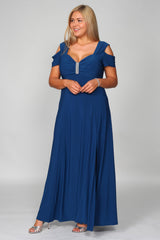 R&M Richards 1367W Long Plus Size Formal Evening Dress