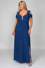 R&M Richards 1367W Long Plus Size Formal Evening Dress