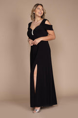 R&M Richards 1367W Long Plus Size Formal Evening Dress