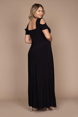 R&M Richards 1367W Long Plus Size Formal Evening Dress