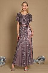 R&M Richards 1875W Long Plus Size Evening Dress