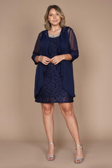 R&M Richards 2208 Short Mother Of The Bride Dress