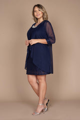 R&M Richards 2208 Short Mother Of The Bride Dress