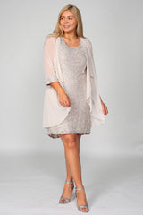 R&M Richards 2208 Short Mother Of The Bride Dress