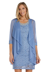 R&M Richards 2208 Short Mother Of The Bride Dress