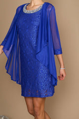 R&M Richards 2208 Short Mother Of The Bride Dress