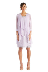 R&M Richards 2208 Short Mother Of The Bride Dress
