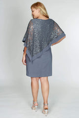 R&M Richards 2292W Short Plus Size Dress