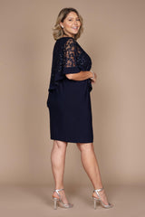 R&M Richards 2292W Short Plus Size Dress