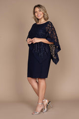 R&M Richards 2292W Short Plus Size Dress