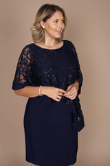 R&M Richards 2292W Short Plus Size Dress