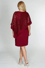 R&M Richards 2292W Short Plus Size Dress