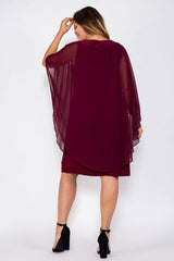 R&M Richards 2325 Short Mother Of The Bride Dress
