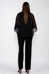 R&M Richards 2327 Mother Of The Bride Cape Formal Pantsuit