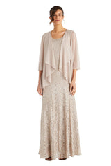 R&M Richards 2382 Mother Of The Bride Long Dress