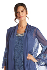 R&M Richards 2421 Chiffon Jacket Formal Dress