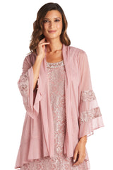 R&M Richards 2421 Chiffon Jacket Formal Dress