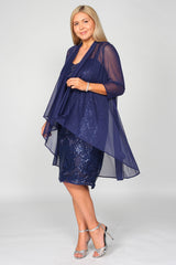 R&M Richards 3192 Short Mother Of Bride Dress