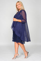 R&M Richards 3192 Short Mother Of Bride Dress