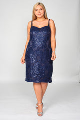 R&M Richards 3192 Short Mother Of Bride Dress