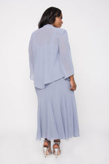 R&M Richards 358260 Plus Size Long Mother Of The Bride Dress