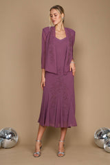 R&M Richards 358260 Plus Size Long Mother Of The Bride Dress