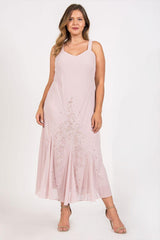 R&M Richards 358260 Plus Size Long Mother Of The Bride Dress