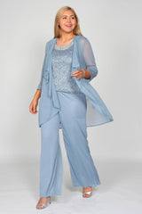 R&M Richards 5008W Plus Size Pant Suit