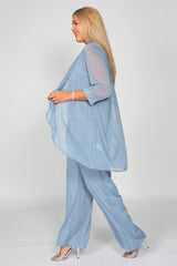 R&M Richards 5008W Plus Size Pant Suit