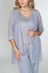 R&M Richards 5008W Plus Size Pant Suit
