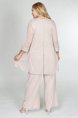 R&M Richards 5008W Plus Size Pant Suit
