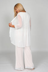 R&M Richards 5008W Plus Size Pant Suit