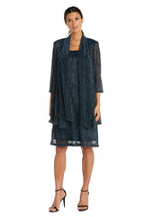 R&M Richards 5191 Short Mother Of The Bride Dress