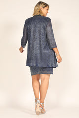 R&M Richards 5191 Short Mother Of The Bride Dress
