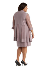 R&M Richards 5394W Short Plus Size Formal Dress Jacket