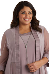 R&M Richards 5394W Short Plus Size Formal Dress Jacket
