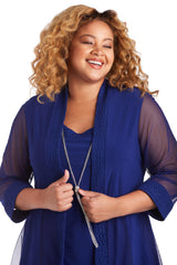 R&M Richards 5394W Short Plus Size Formal Dress Jacket