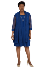 R&M Richards 5394W Short Plus Size Formal Dress Jacket