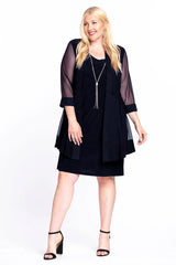 R&M Richards 5394W Short Plus Size Formal Dress Jacket