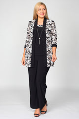 R&M Richards 5552 Long Floral Pant Set