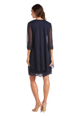 R&M Richards 5558 Short Mother Of The Bride Dress