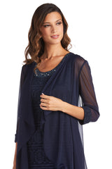 R&M Richards 5558 Short Mother Of The Bride Dress