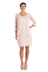 R&M Richards 5558 Short Mother Of The Bride Dress