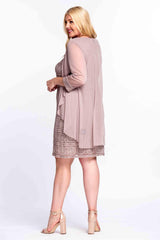 R&M Richards 5558 Short Mother Of The Bride Dress