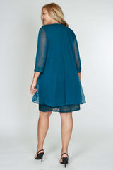 R&M Richards 5558 Short Mother Of The Bride Dress